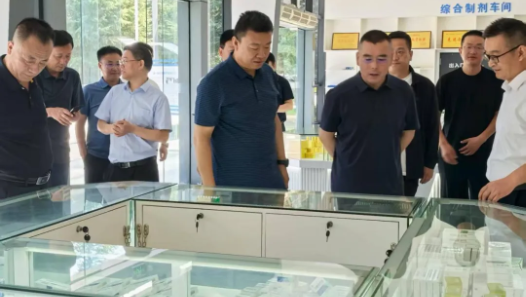 甘肃省药品监督管理局党组书记、局长吉永锋到独一味制药考察调研 助力企业高质量发展